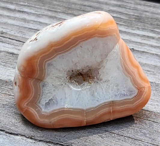 Tumbled Banded Agate, Self Tumbled, Item TA344