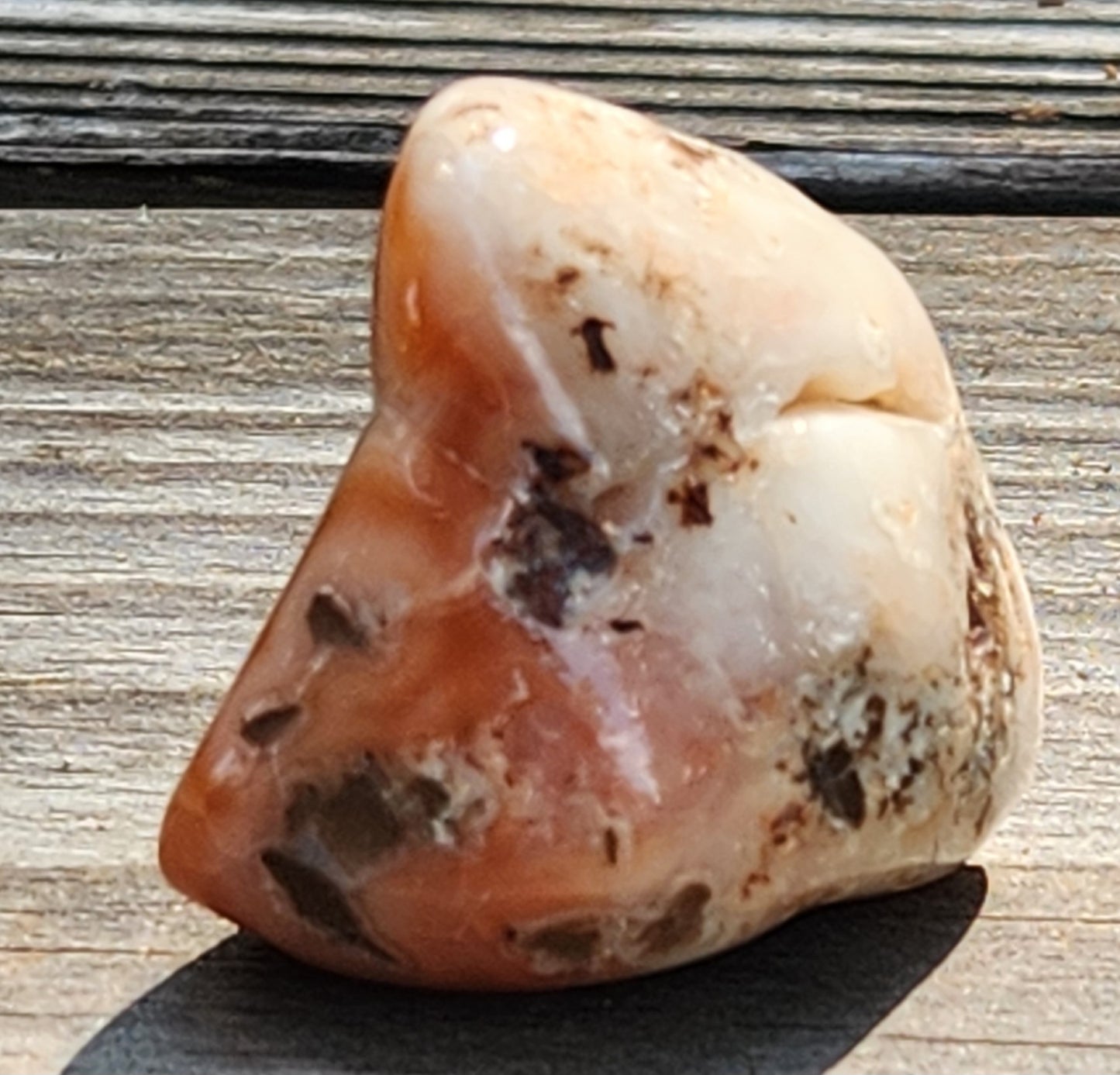Tumbled Banded Agate, Self Tumbled, Item TA344