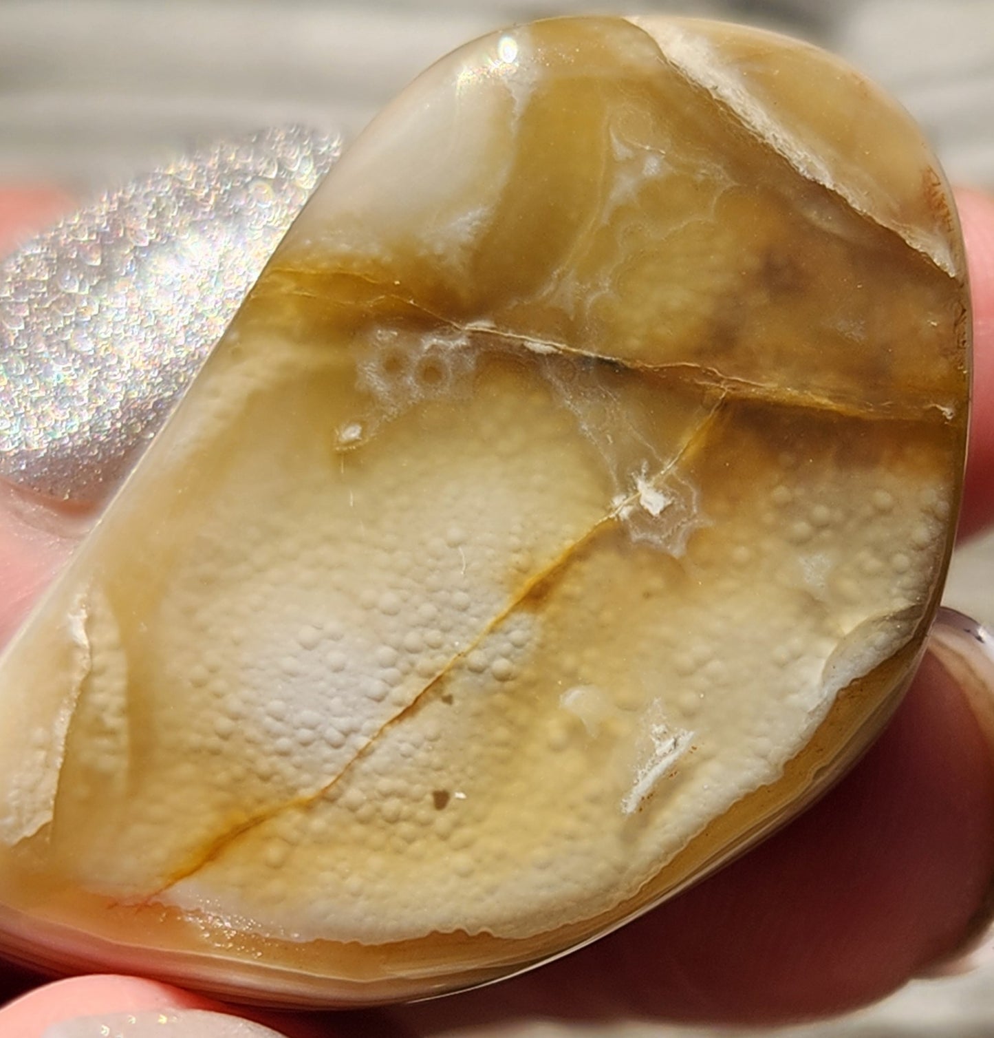 Tumbled Crazy Lace Agate, Self Tumbled, Item TA362