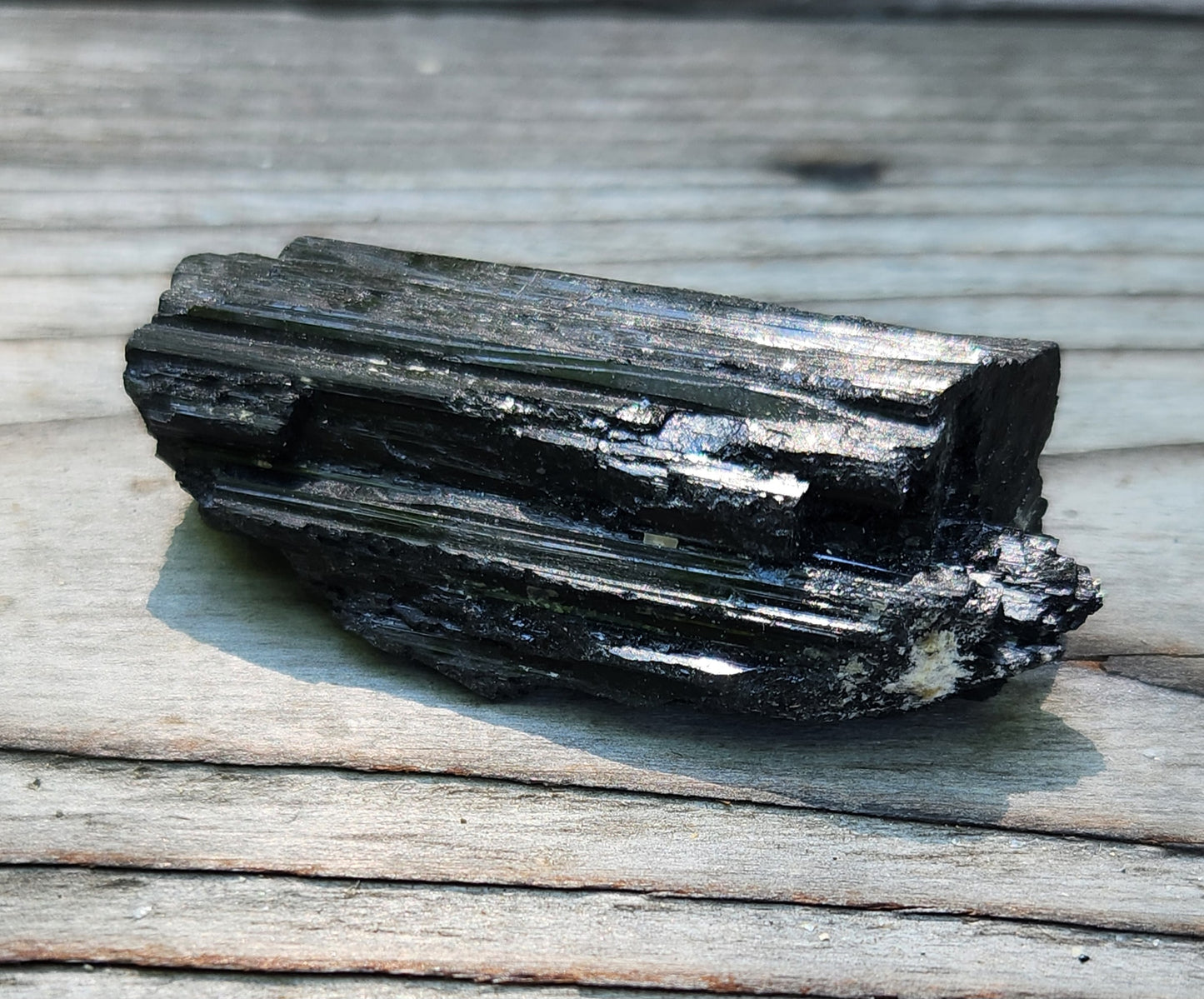 Raw Black Tourmaline Crystal Item RC425