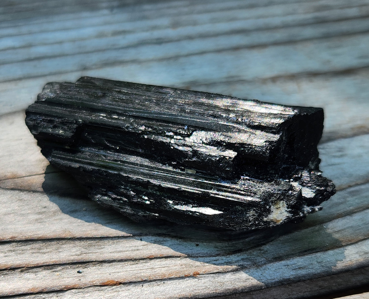 Raw Black Tourmaline Crystal Item RC425