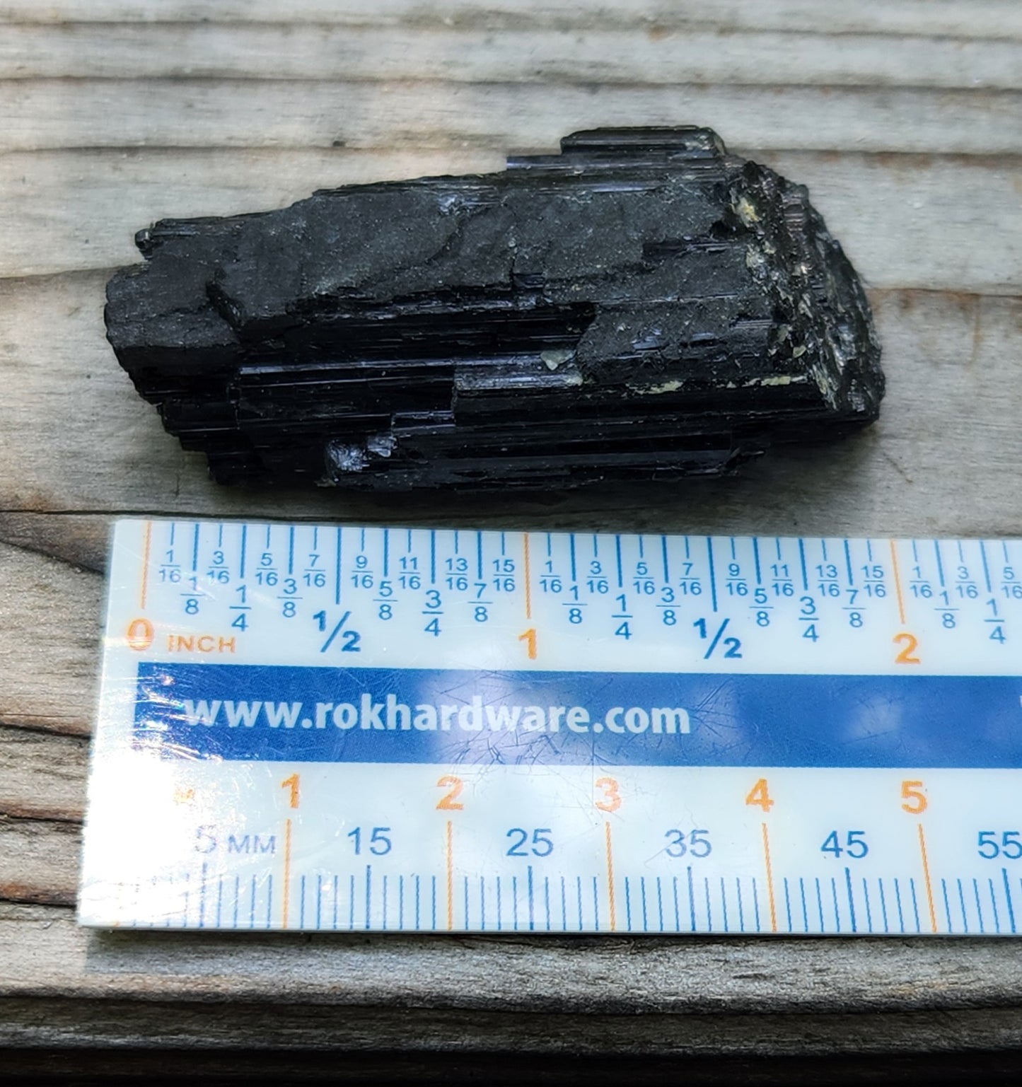 Raw Black Tourmaline Crystal Item RC426