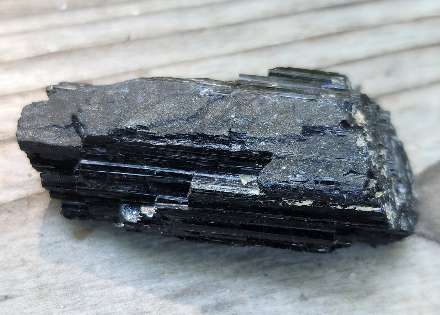 Raw Black Tourmaline Crystal Item RC426