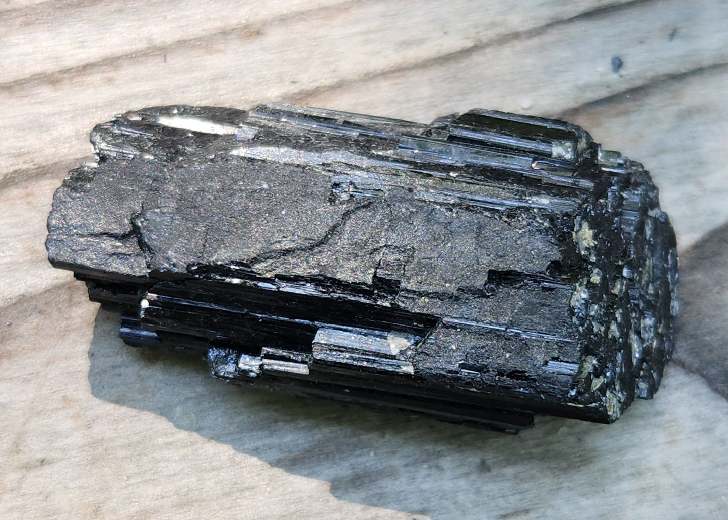 Raw Black Tourmaline Crystal Item RC426