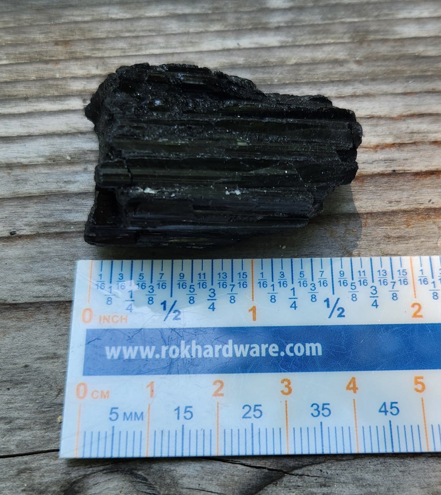 Raw Black Tourmaline Crystal Item RC427