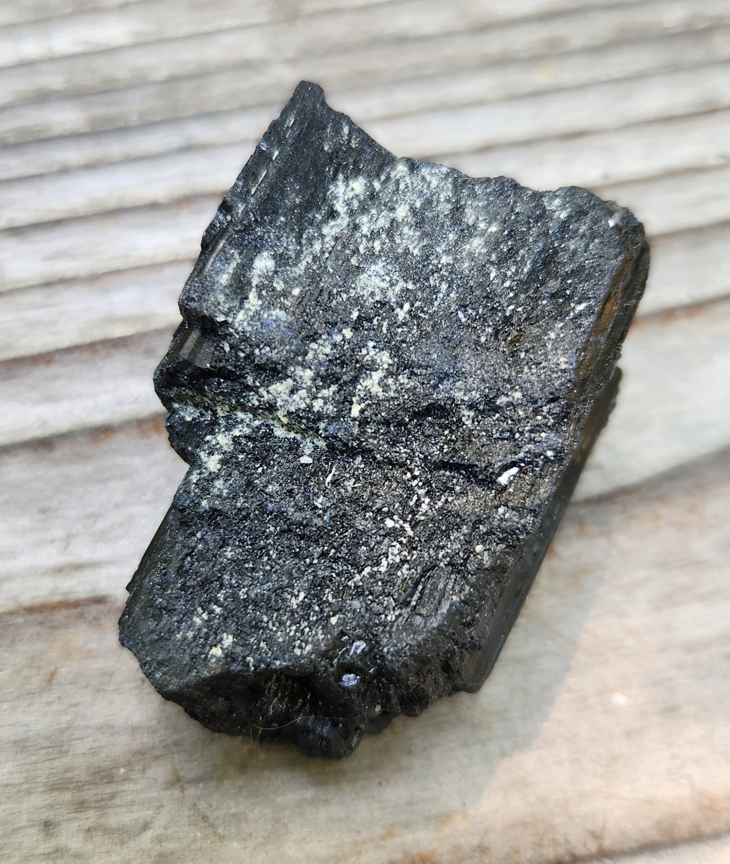 Raw Black Tourmaline Crystal Item RC427