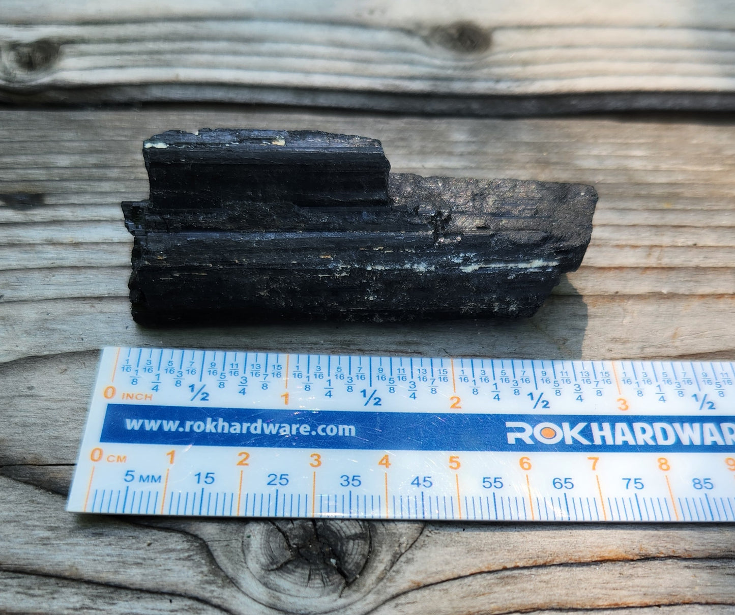 Raw Black Tourmaline Crystal Item RC430