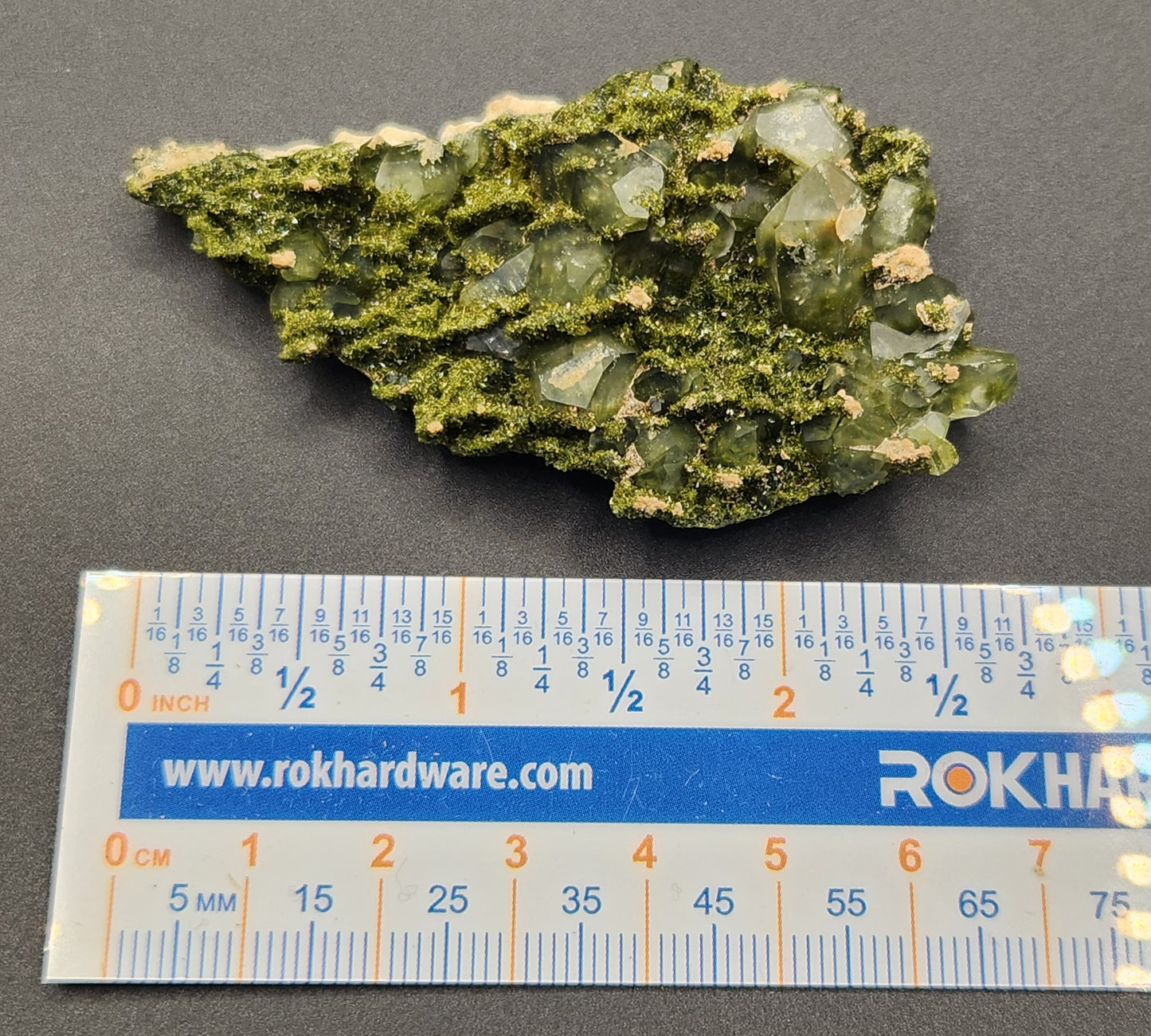 High Grade Forest Epidote with Quartz (Fairy Forest Epidote) - Hakkari, Turkey ItemSP453