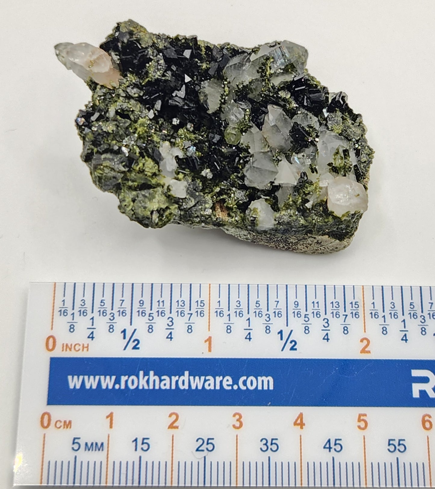 High Grade Forest Epidote with Quartz (Fairy Forest Epidote) - Hakkari, Turkey ItemSP454