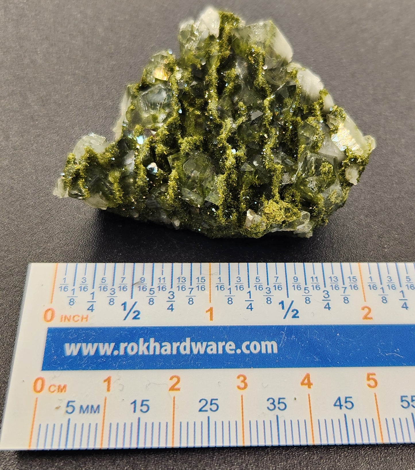 High Grade Forest Epidote with Quartz (Fairy Forest Epidote) Hakkari, Turkey ItemSP470