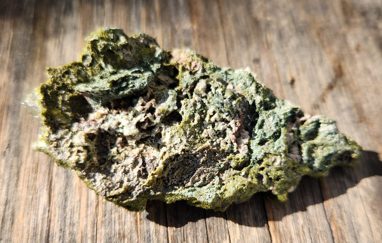 High Grade Forest Epidote with Quartz (Fairy Forest Epidote) - Hakkari, Turkey ItemSP453