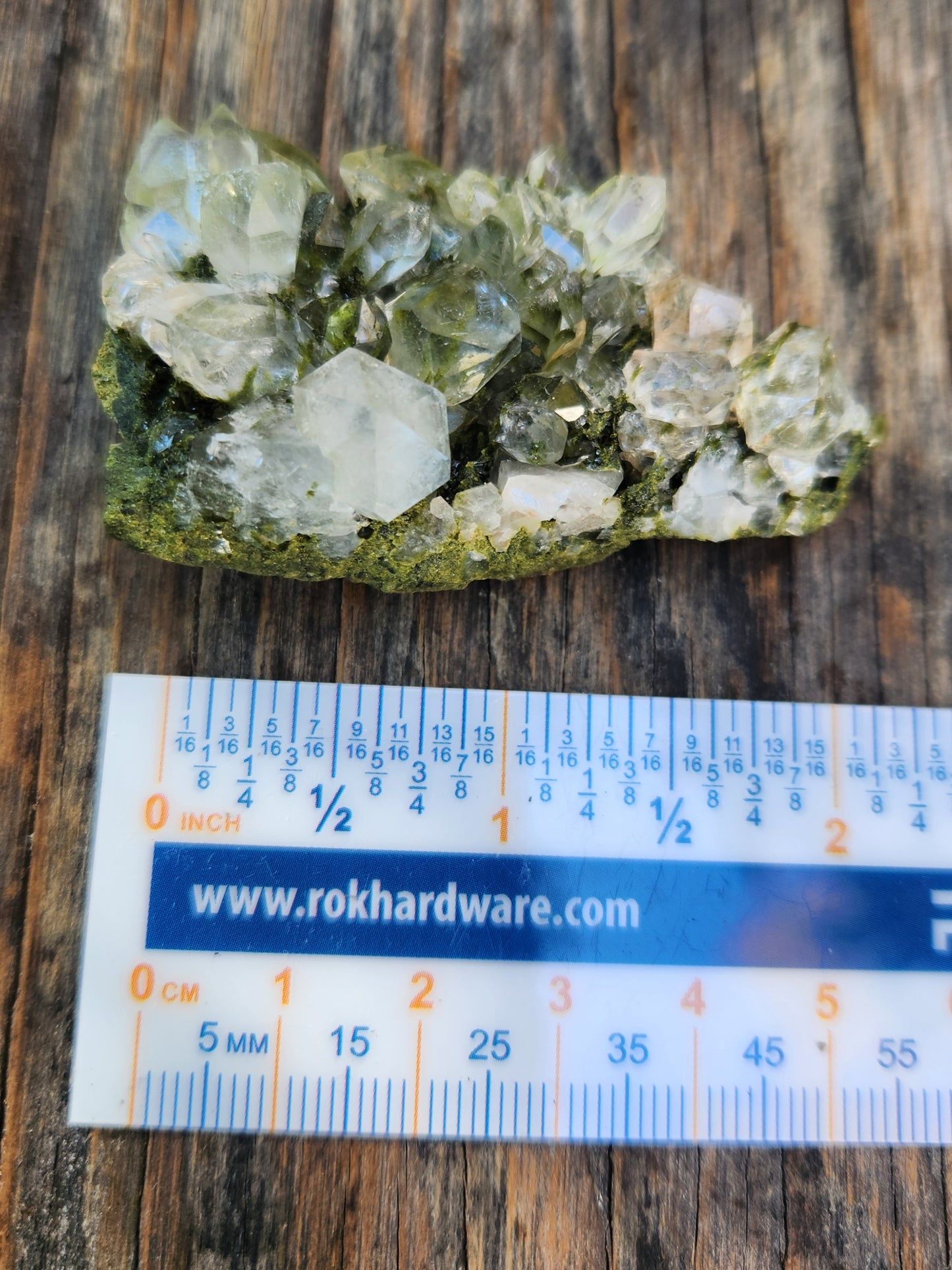 High Grade Forest Epidote with Quartz (Fairy Forest Epidote) Hakkari, Turkey ItemSP458