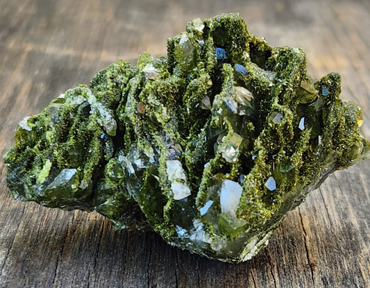 High Grade Forest Epidote with Quartz (Fairy Forest Epidote) Hakkari, Turkey ItemSP460
