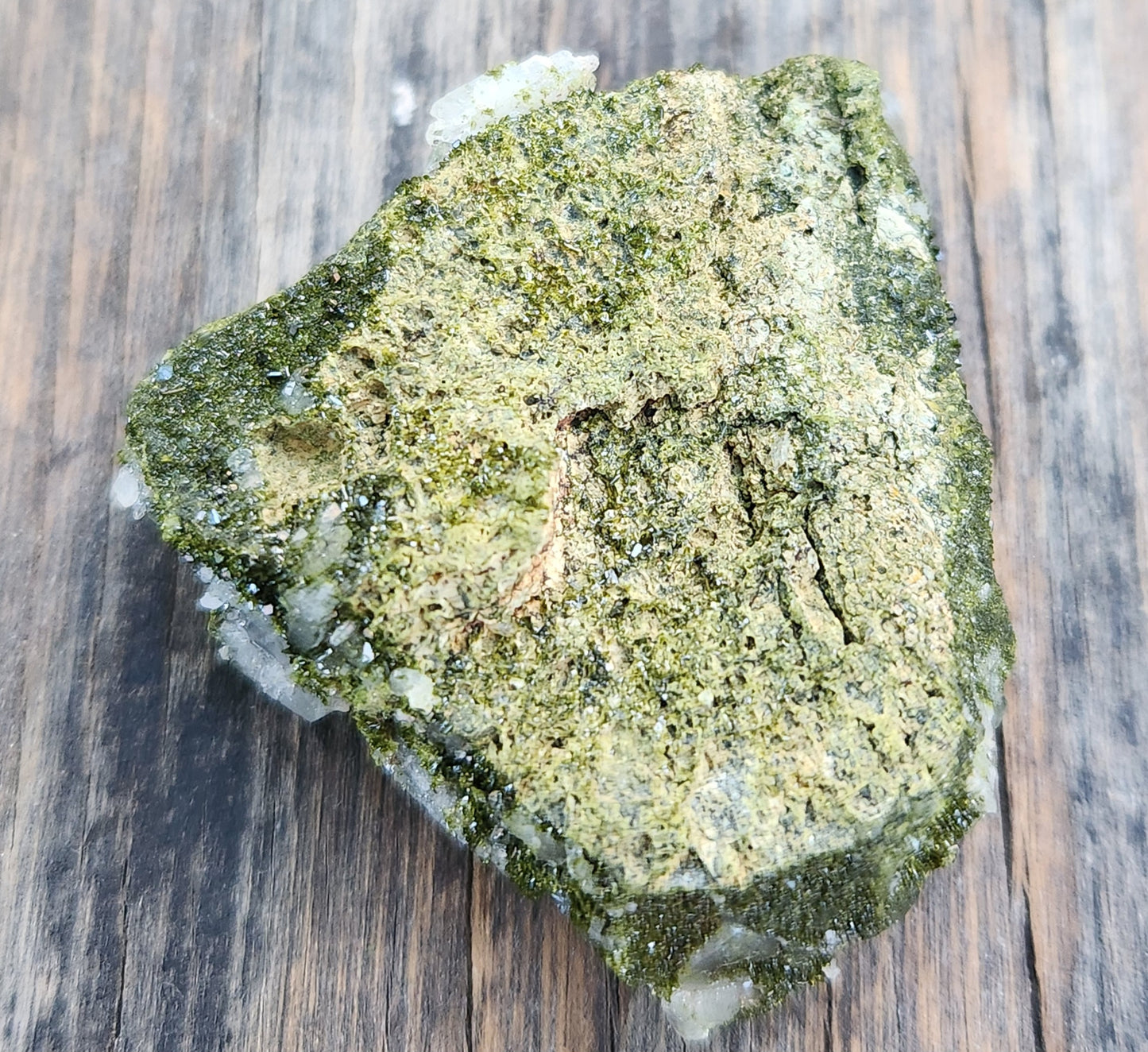 High Grade Forest Epidote with Quartz (Fairy Forest Epidote) Hakkari, Turkey ItemSP470