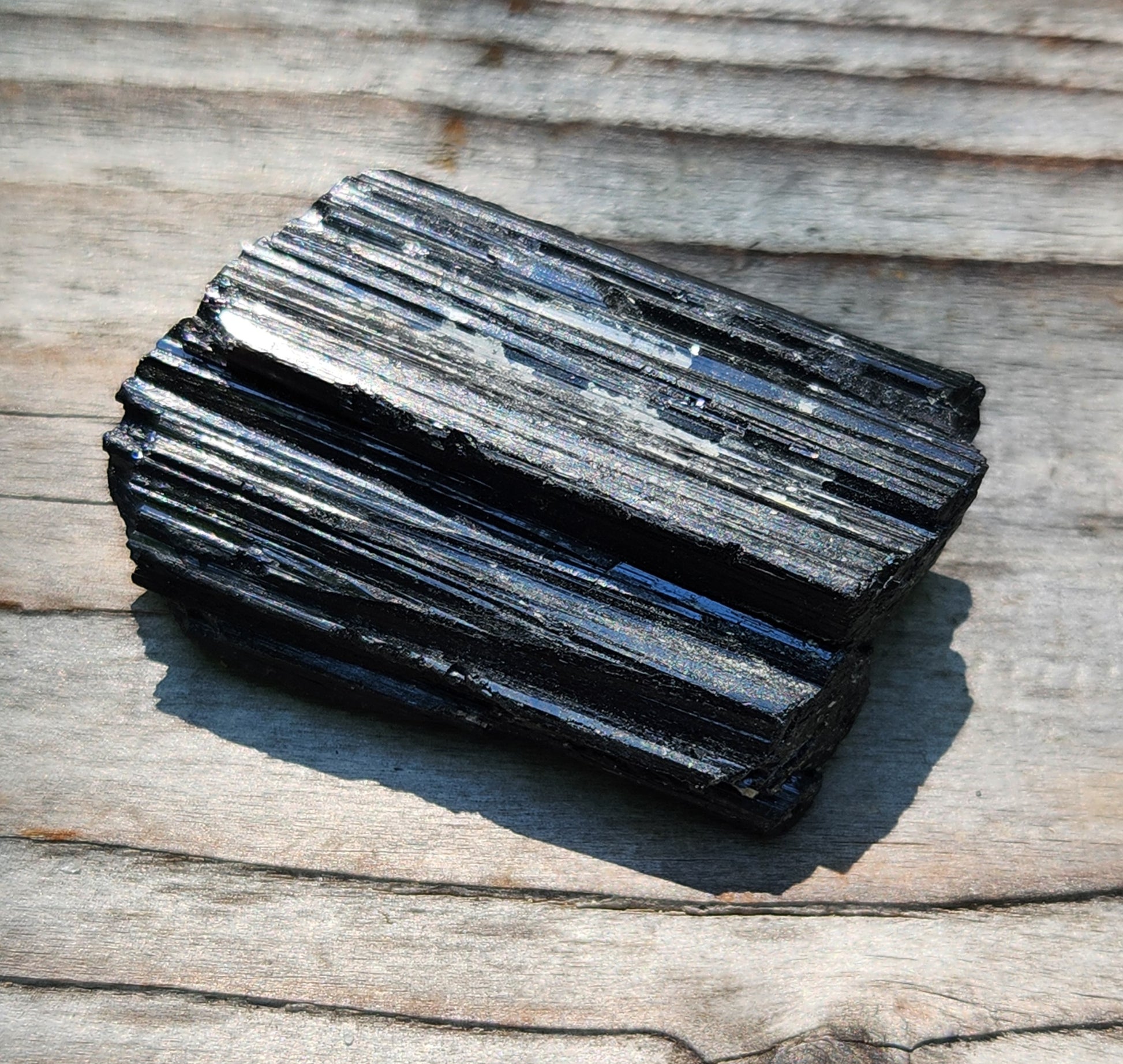 Collector grade black tourmaline crystal for mineral display and study, item RC424