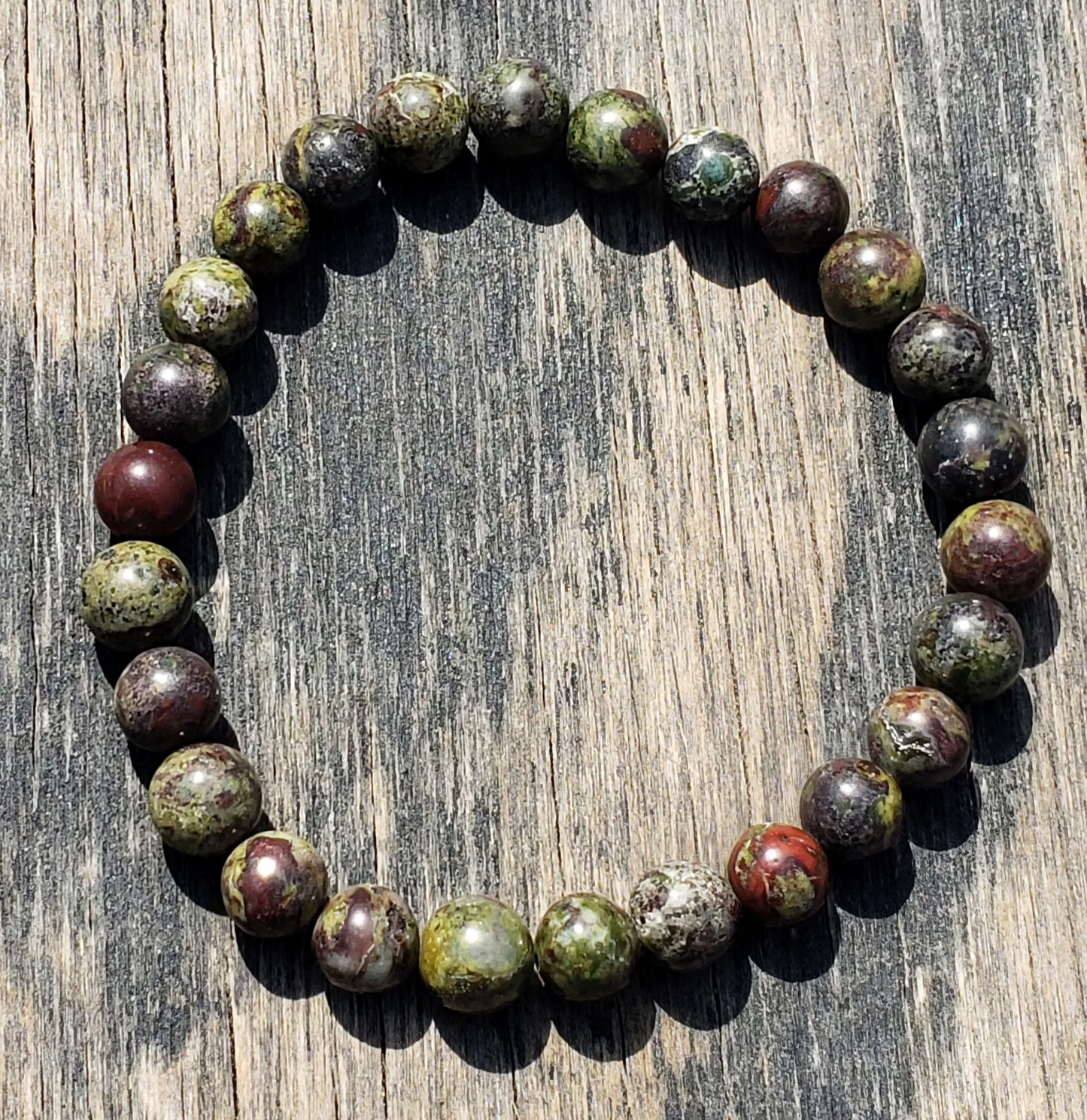 Handmade Dragon’s Blood men’s bracelet 