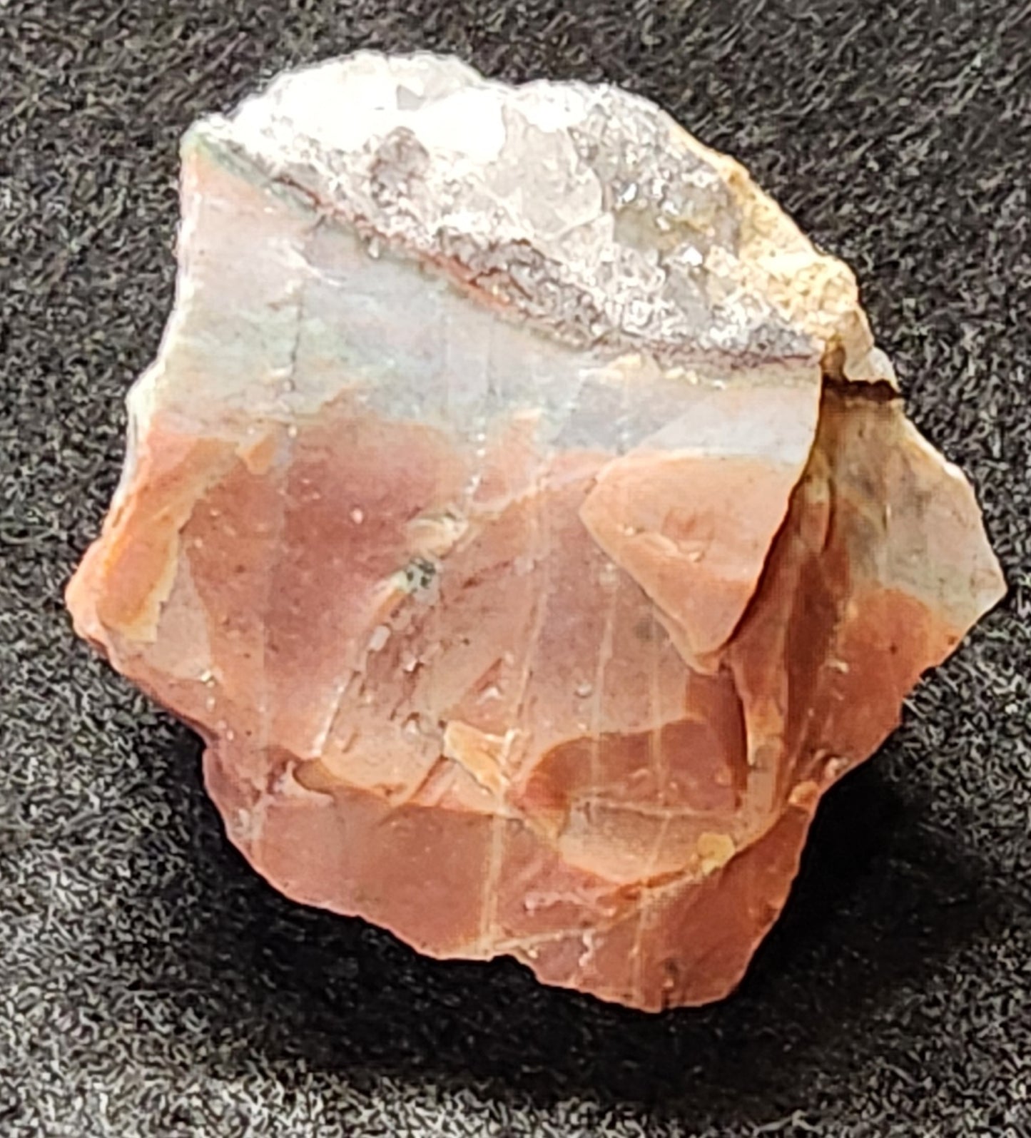 Ocean Jasper druzy showing micro-crystals