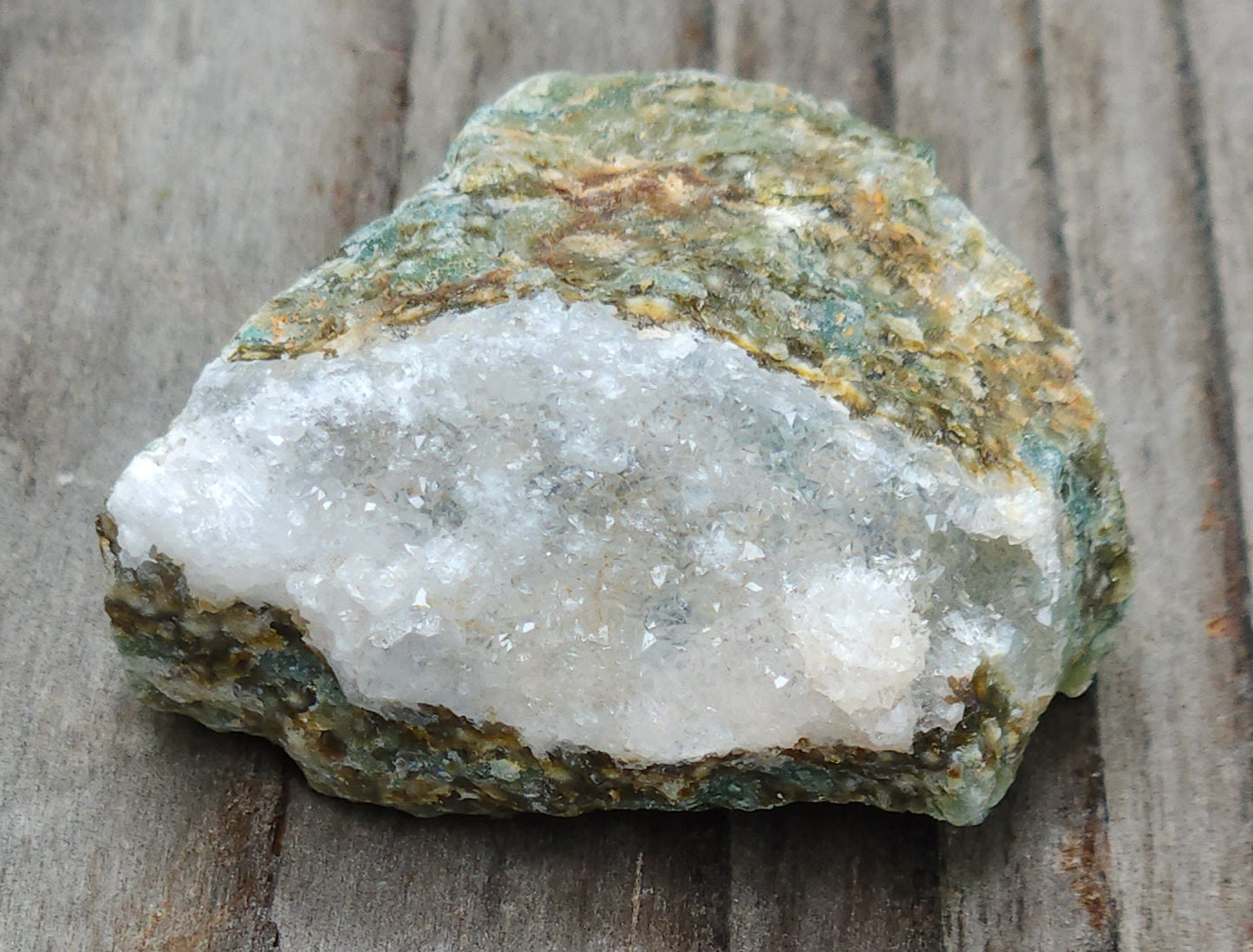 Ocean Jasper druzy showing micro-crystals