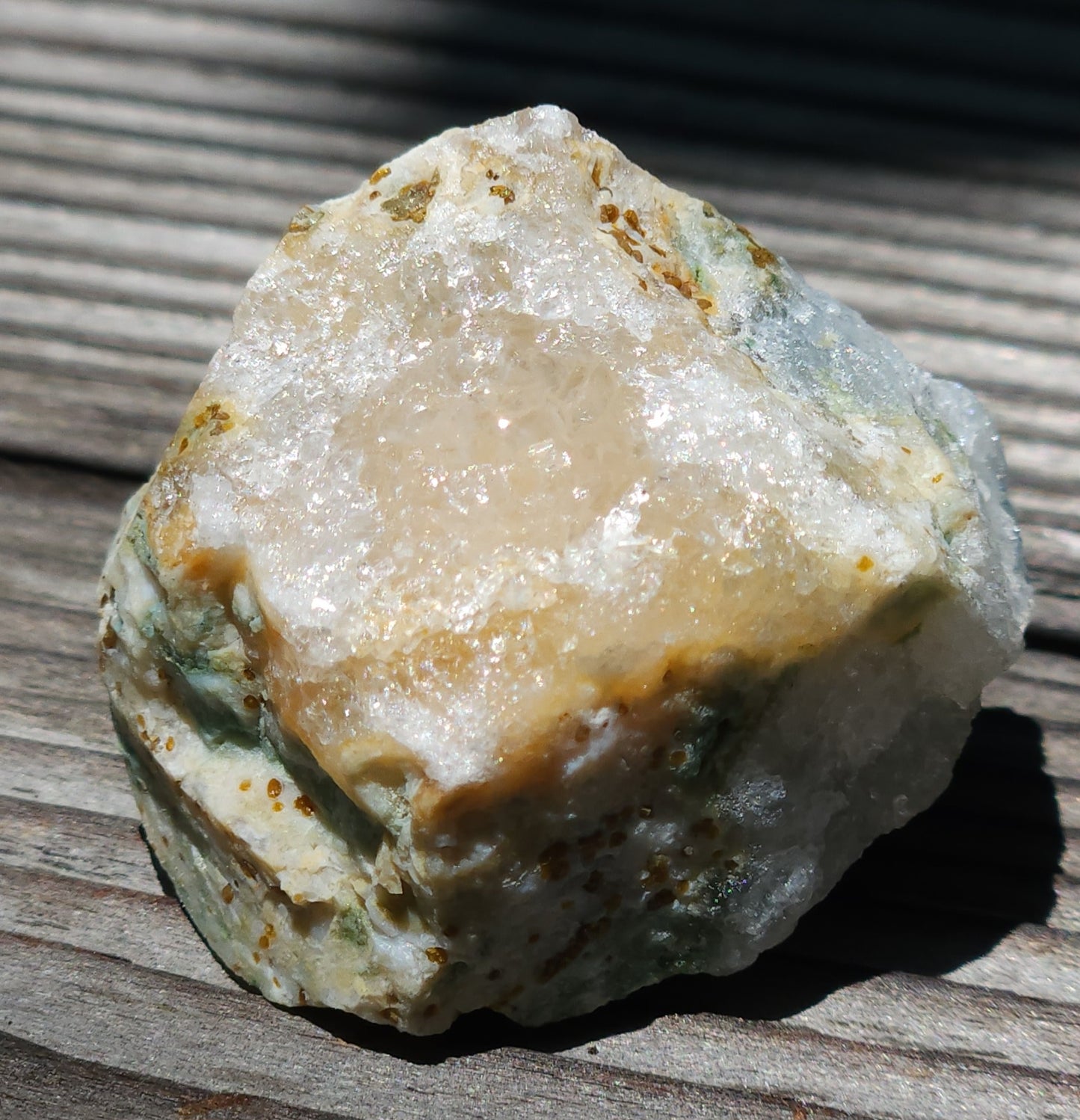 Ocean Jasper druzy showing micro-crystals