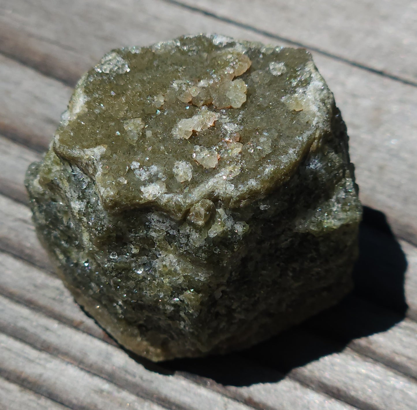 Ocean Jasper druzy showing micro-crystals