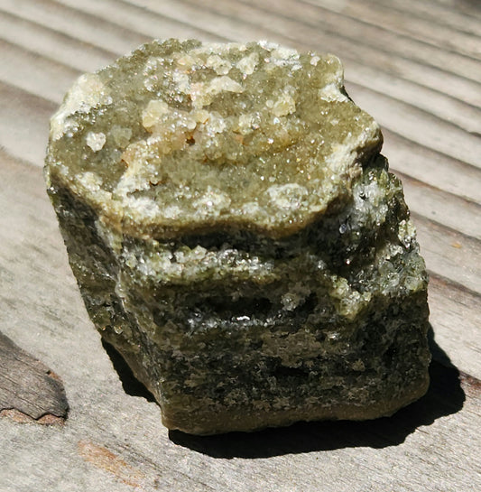 Ocean Jasper druzy showing micro-crystals