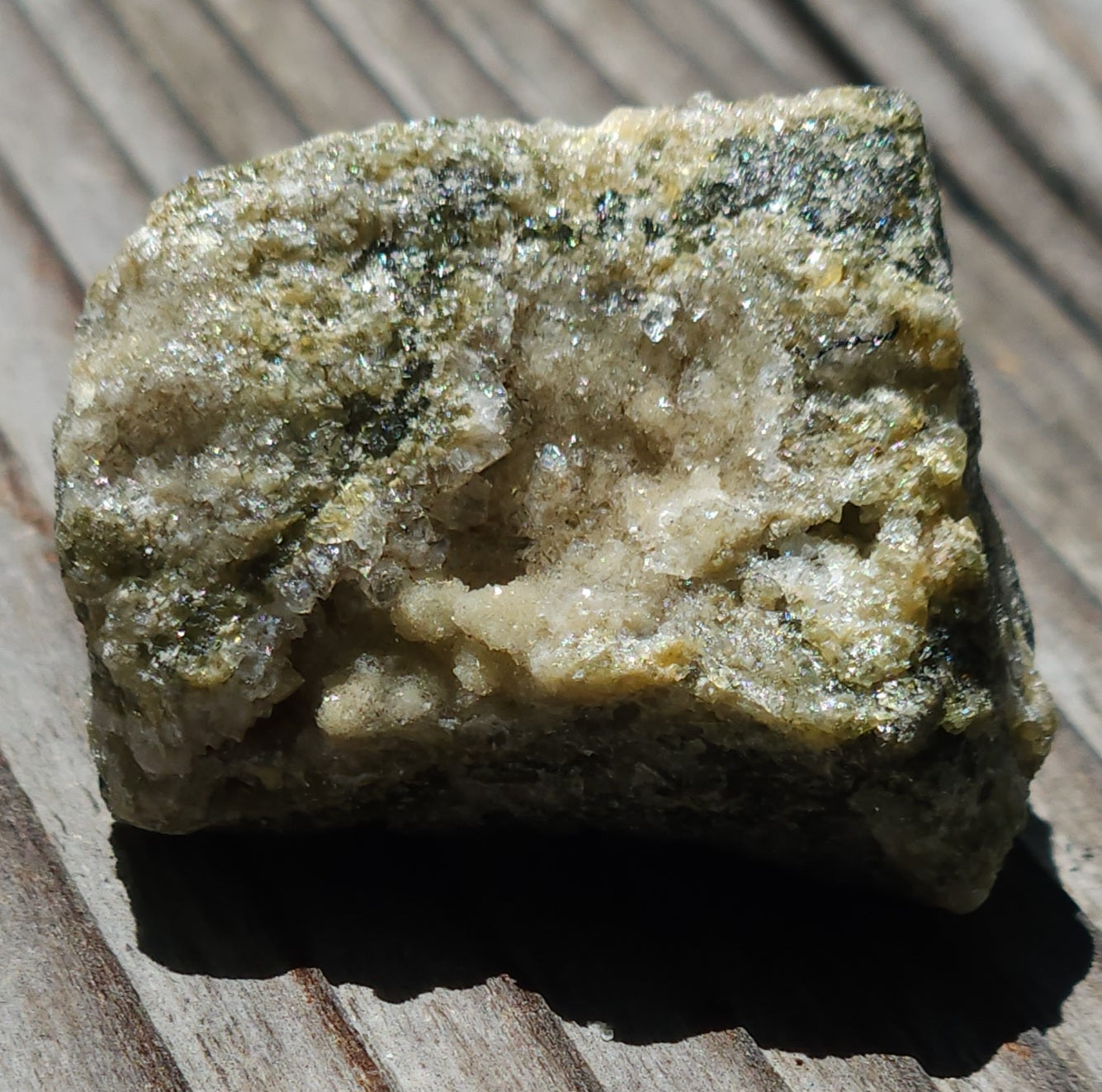 ocean jasper druzy showing micro-crystals