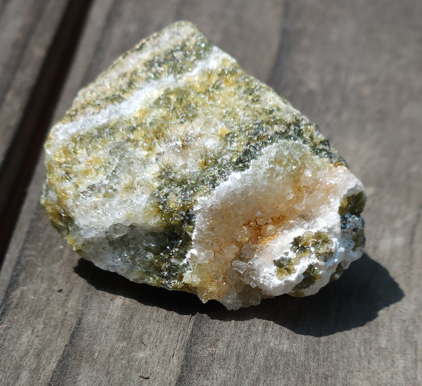 ocean jasper druzy rough crystal with natural sparkle