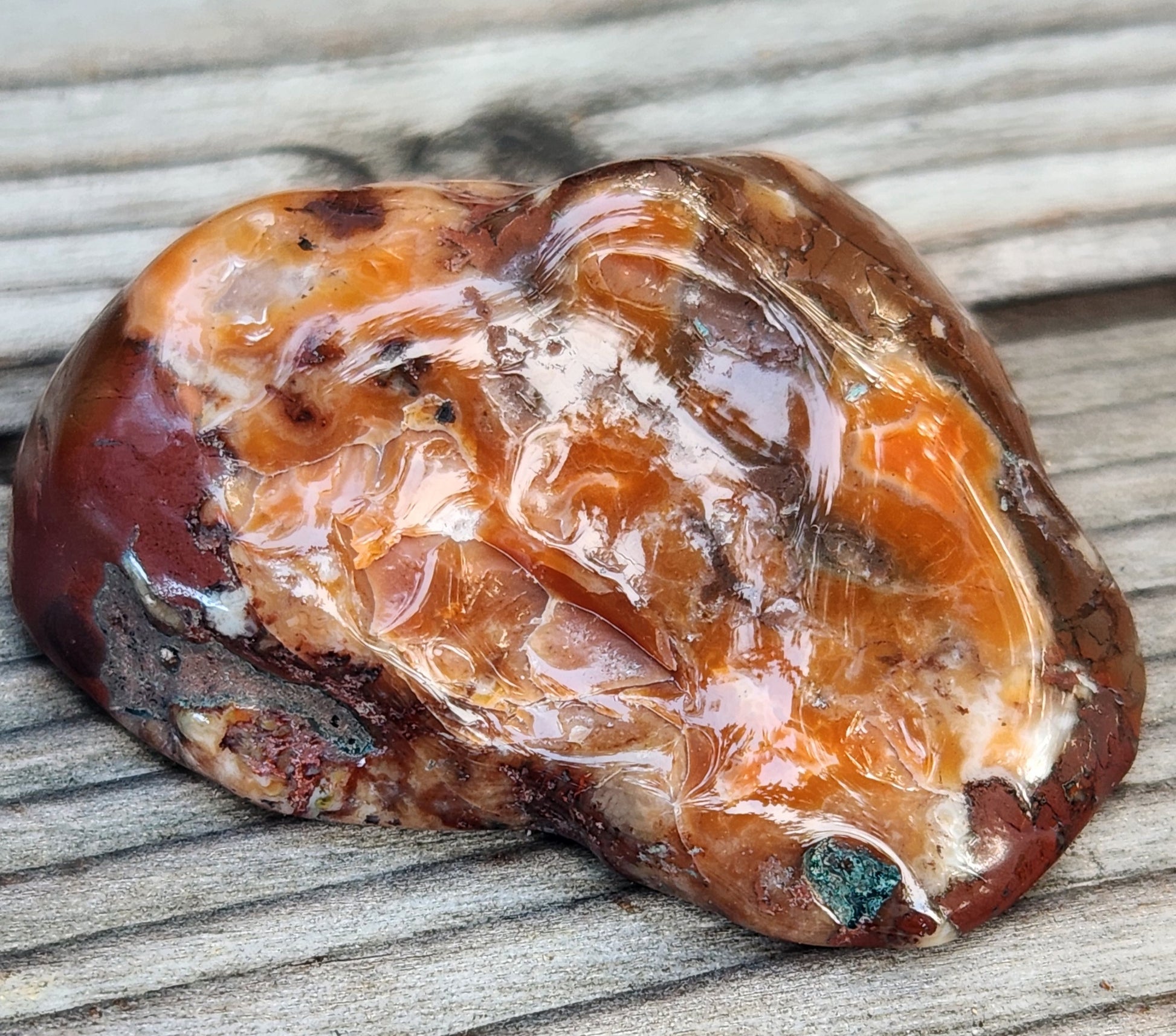 Layered orange and cream fortification detail TA332