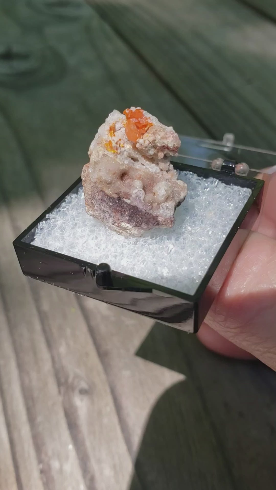 Red Cloud Wulfenite Perky Box Thumbnail Video