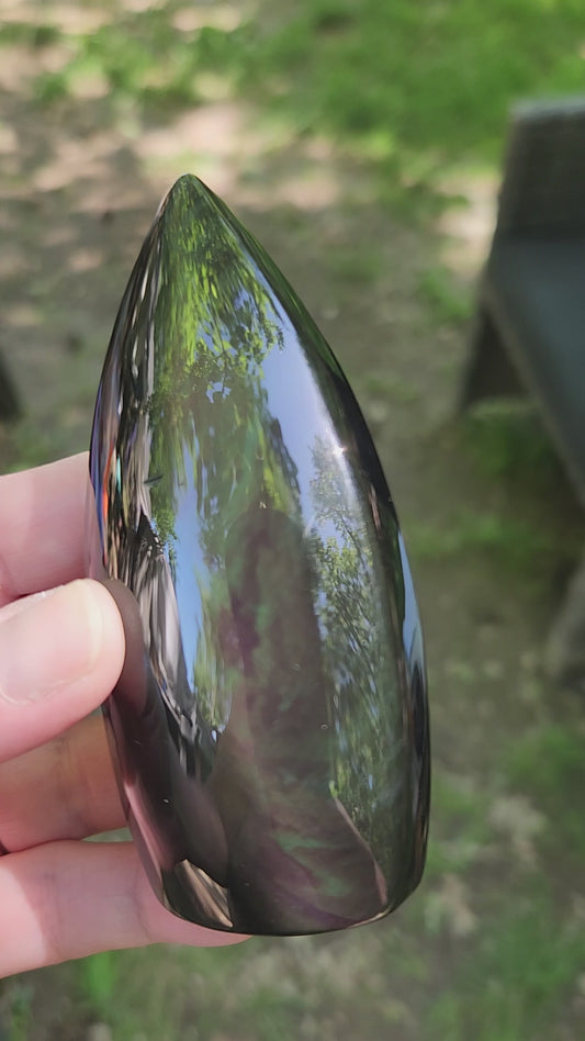 Rainbow Obsidian Flame Free Form ItemFF136