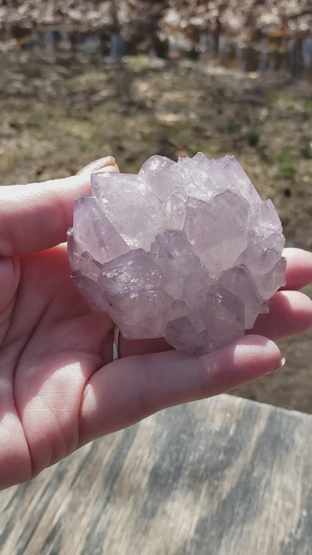 Amethyst pine cluster video AM11