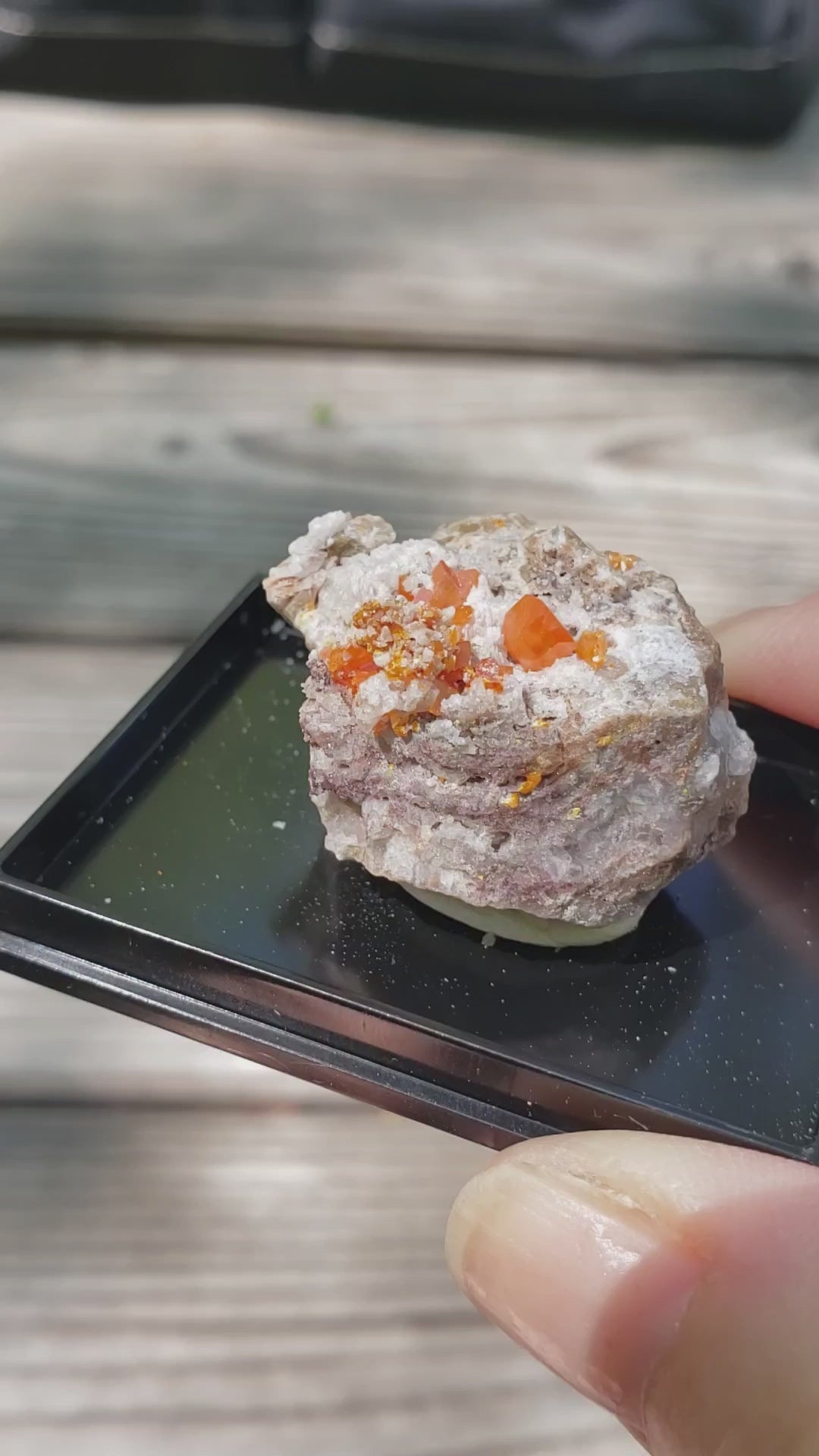 Red Cloud Wulfenite Perky Box Thumbnail Video sp226