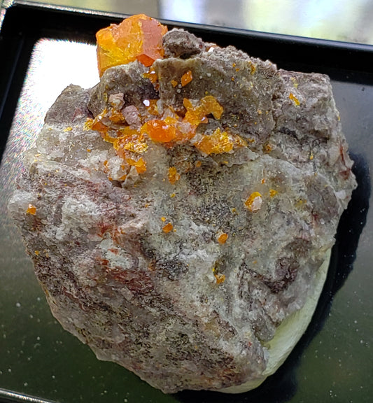 Red Cloud Wulfenite on Matrix, Arizona, Thumbnail. SP231-4