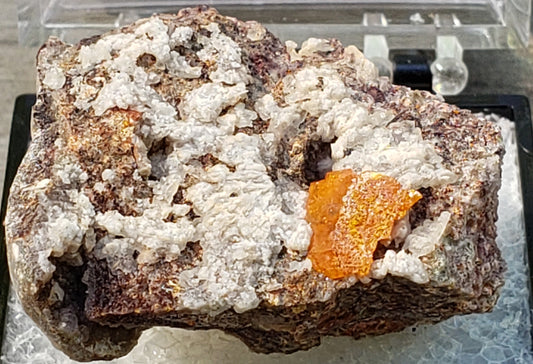 Red Cloud Wulfenite on Matrix, Arizona, Thumbnail. SP235-1