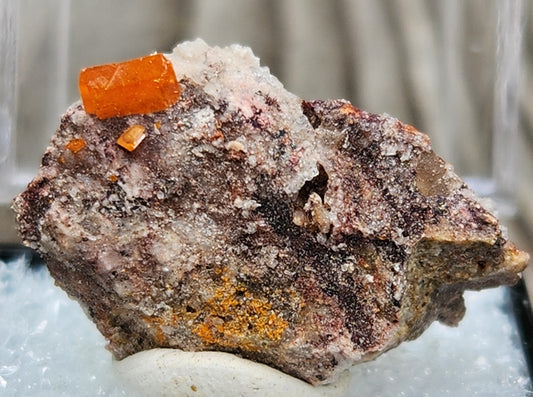 Red Cloud Wulfenite on Matrix, Arizona, Thumbnail. SP241-1