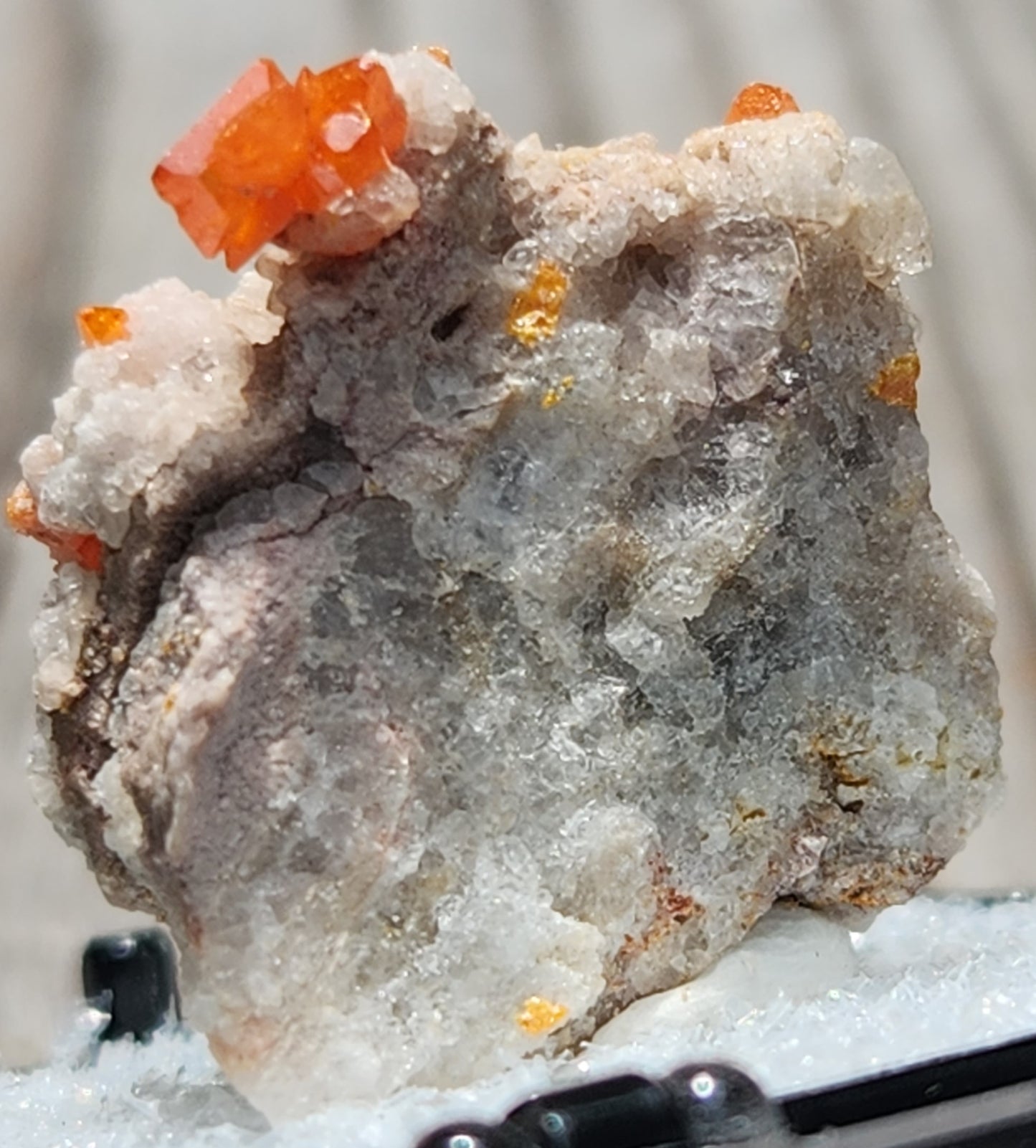 Red Cloud Wulfenite on Matrix, Arizona, Thumbnail. SP254-2