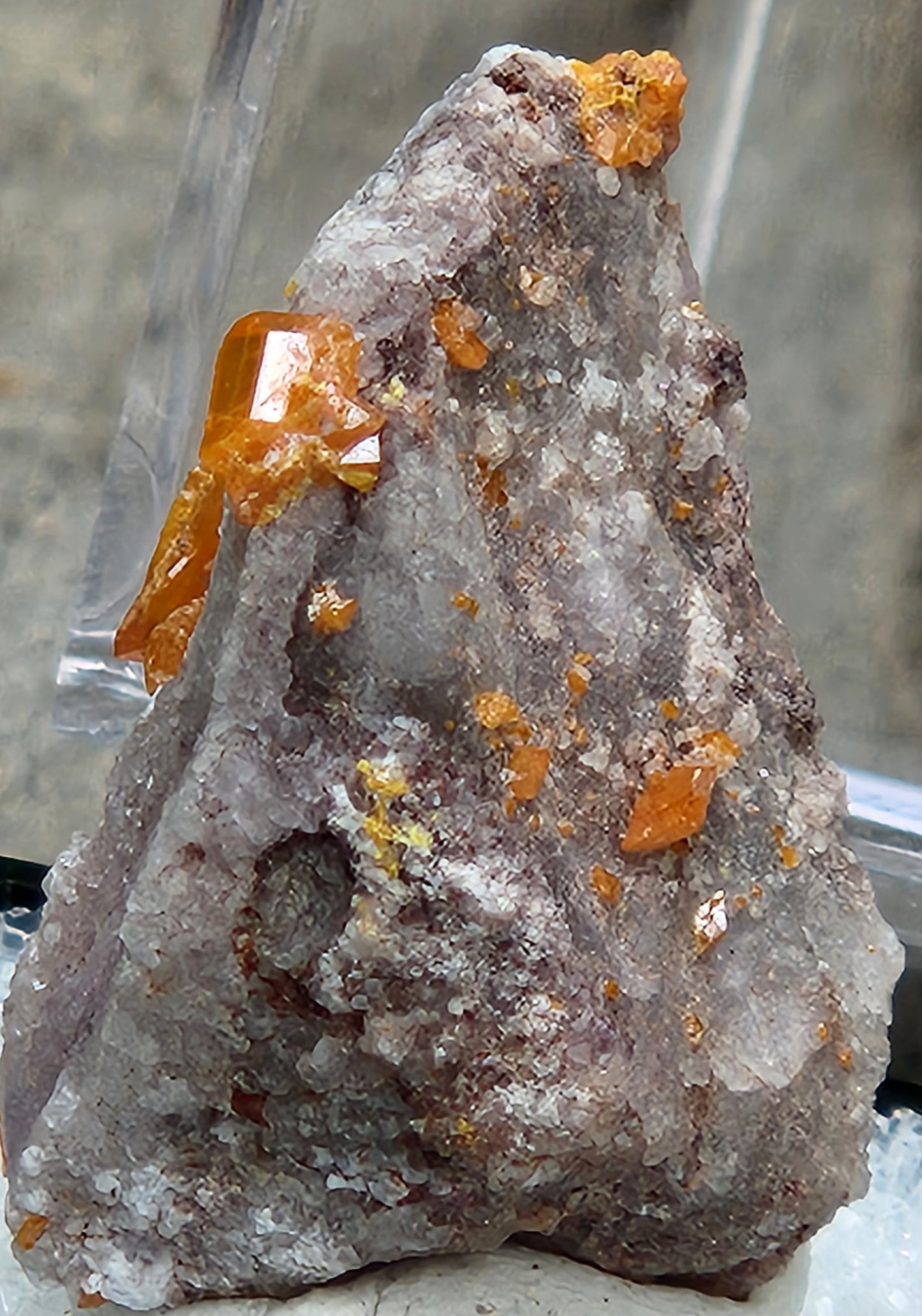 Red Cloud Wulfenite on Matrix, Arizona, Thumbnail. SP258-1