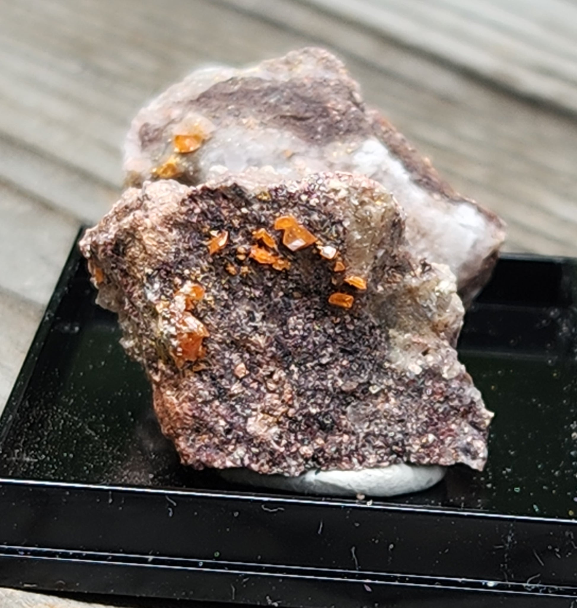 Red Cloud Wulfenite on Matrix, Arizona, Thumbnail. SP261-5