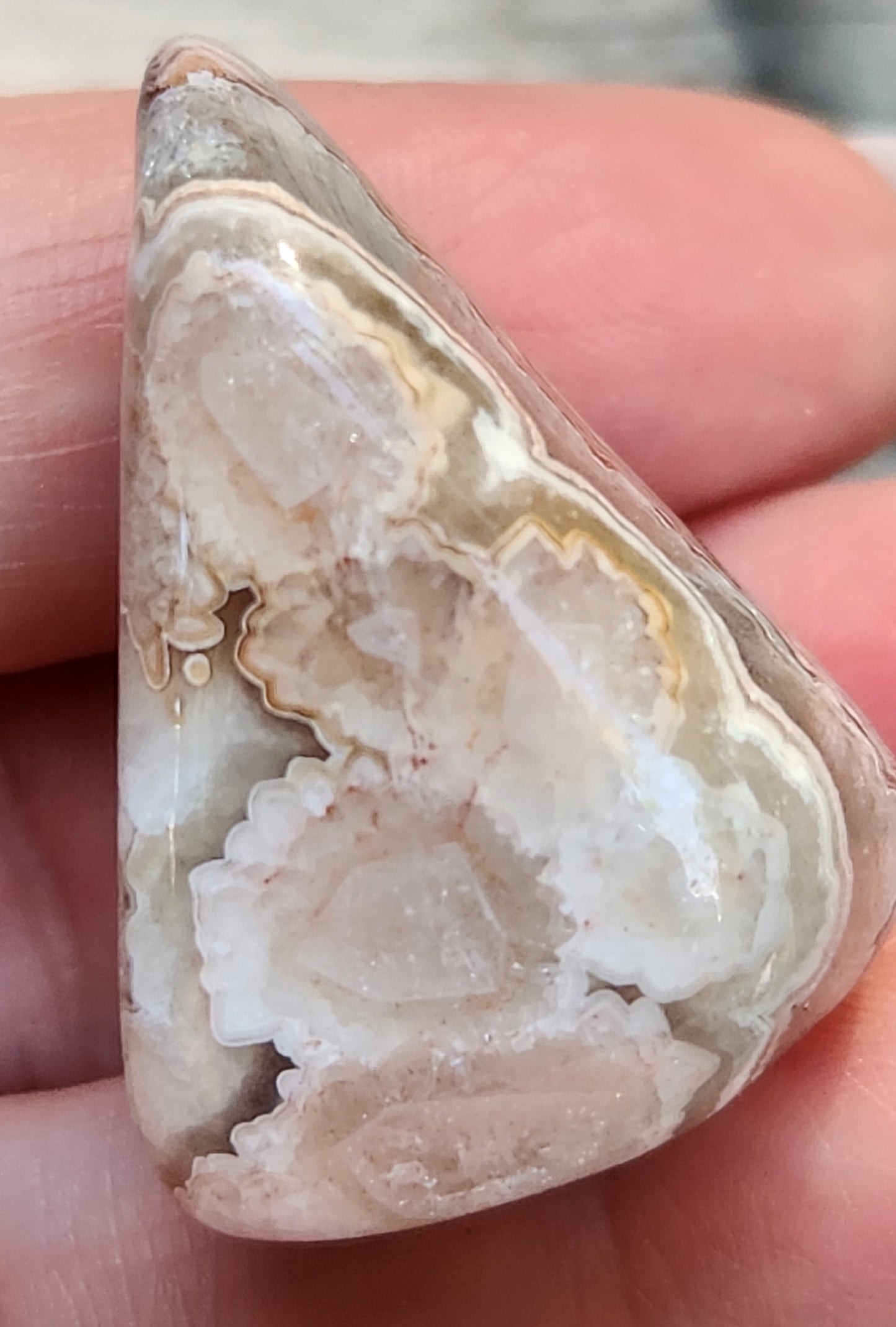 Small tumbled Crazy Lace Agate suitable for collectors, TA358