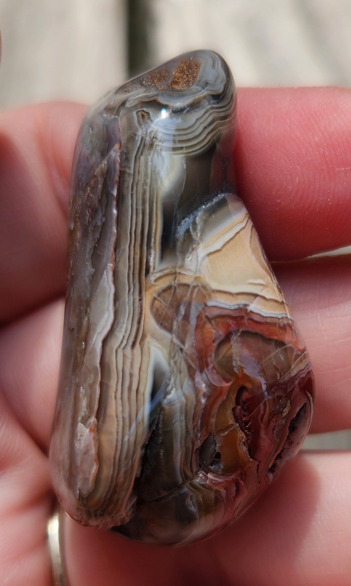 Mexican Crazy Lace Agate, TA367